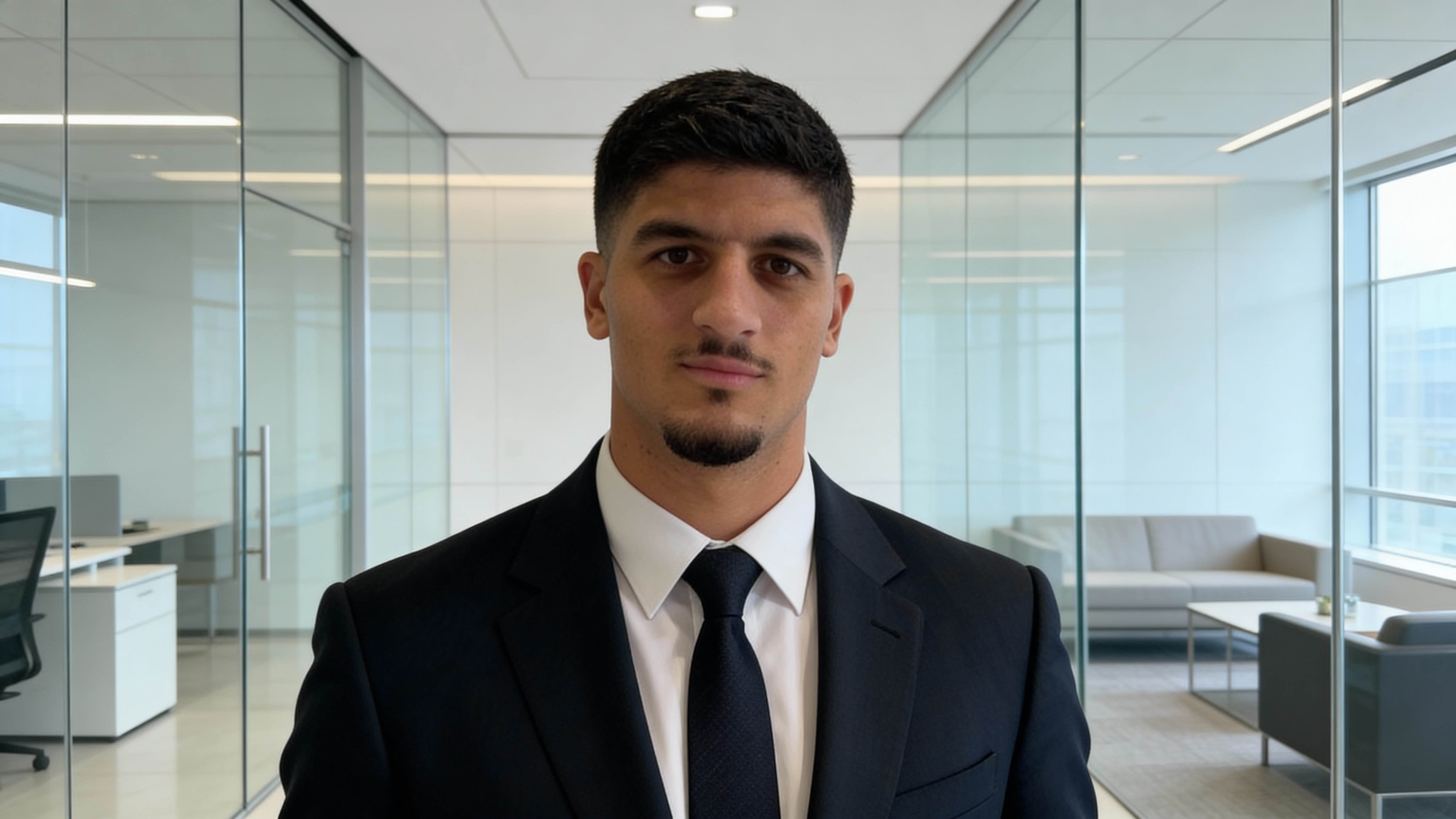 Adam Chahine, flott- och fordonsansvarig på TAD transport AB